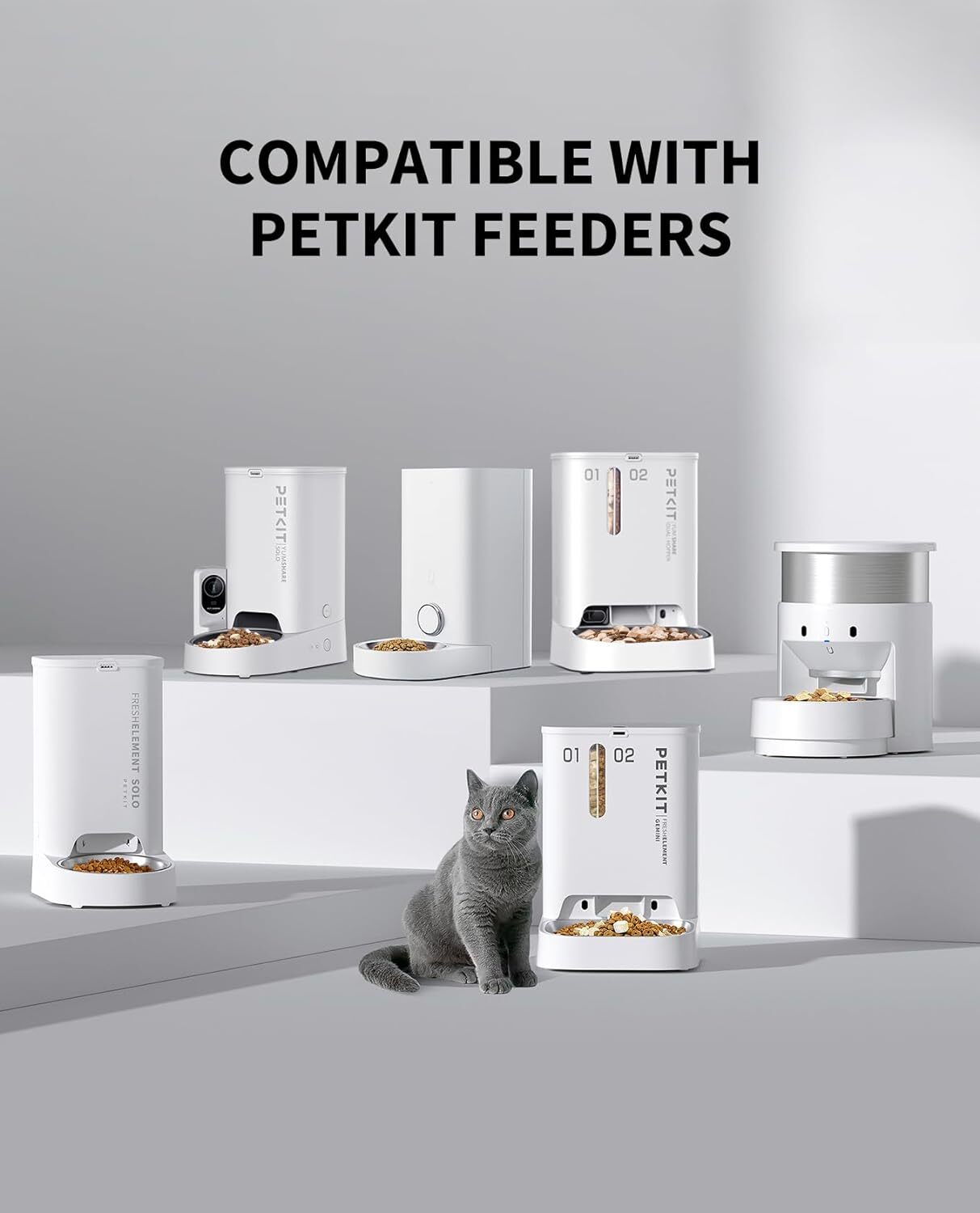 PETKIT 5 Packs Replaced Desiccant for All Smart Automatic Pet Feeders Desiccant