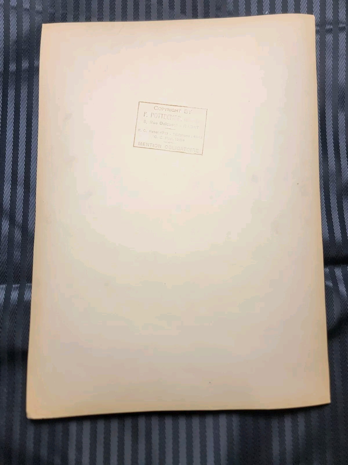 Thami El Glaoui /The Pasha Of Marrakesh Signed Inscribed Photograph