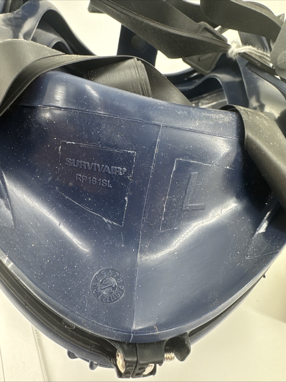 SURVIVAIR AIR MASK Respirator SCBA Firefighter Hazmat Large.