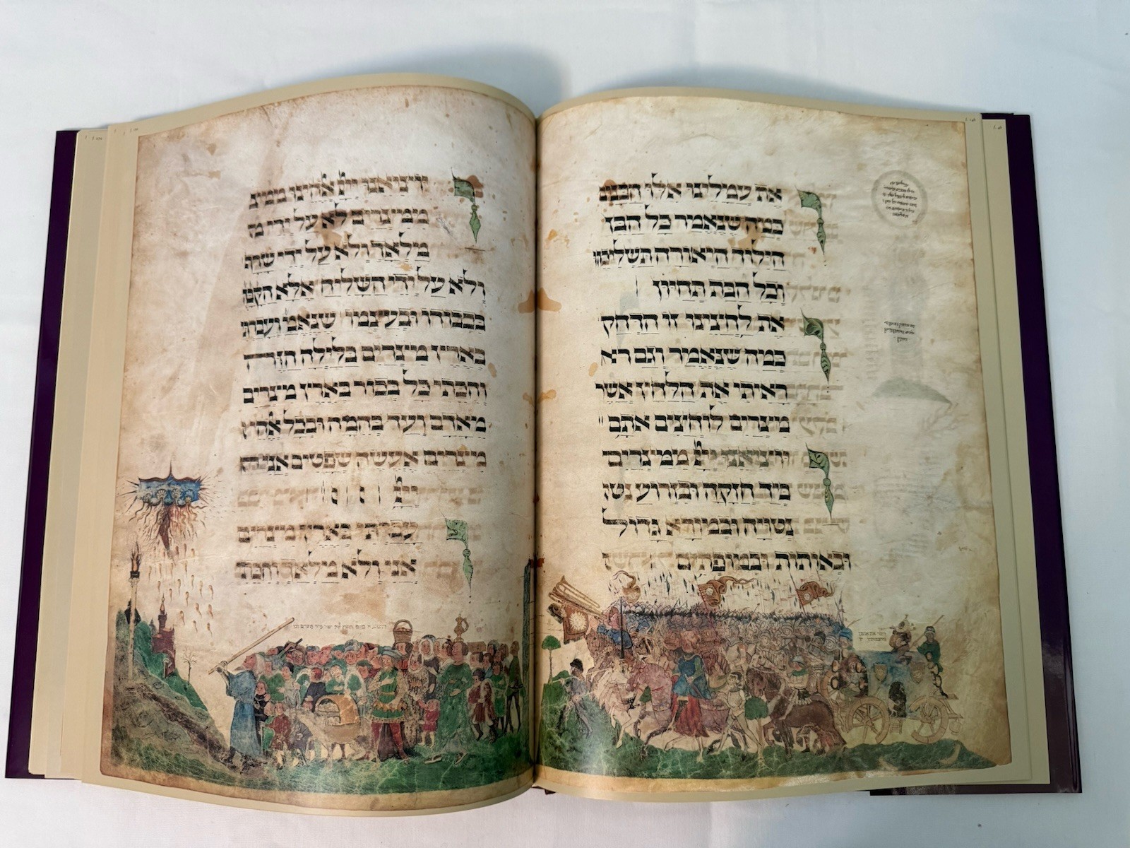 THE HAGGADAH ASHKENAZI PASSOVER PESACH Hebrew Facsimile 15th Century JUDAICA NEW