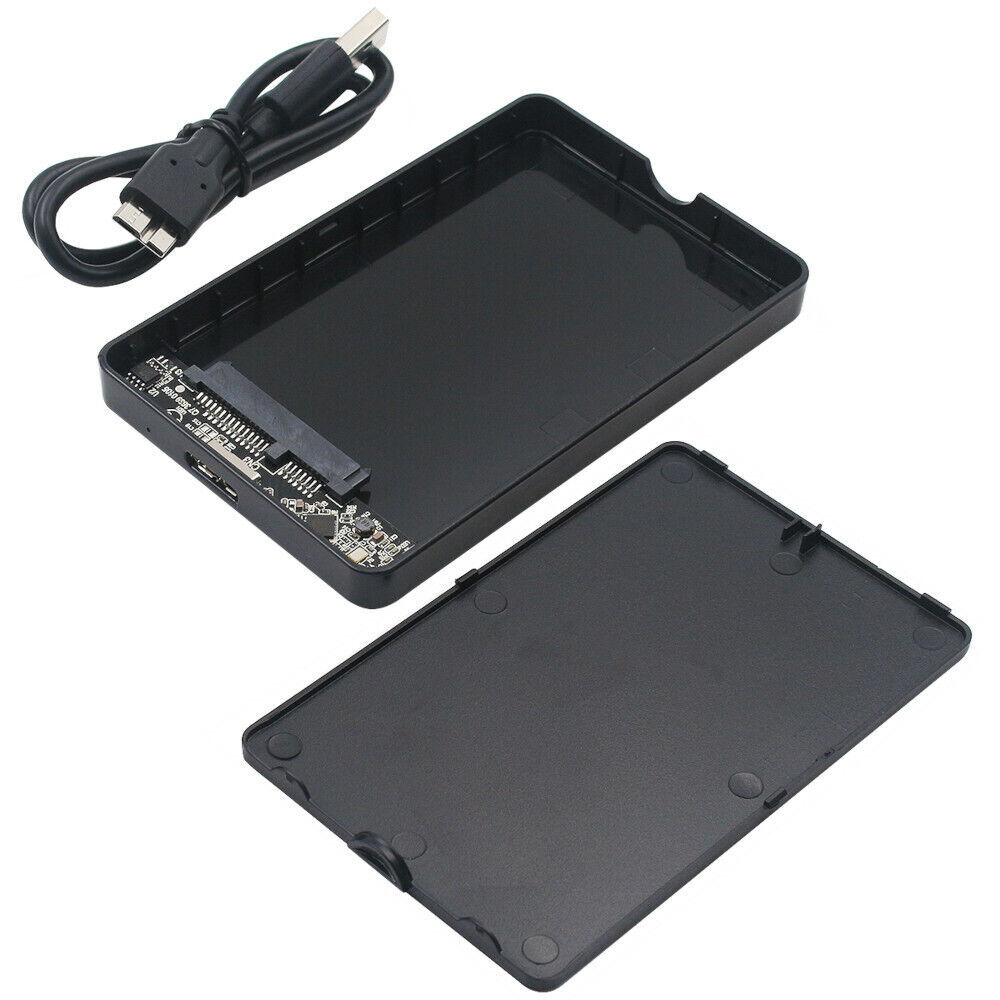 2.5" SATA USB 3.0 Hard Drive Disk HDD SSD Enclosure External Laptop Case
