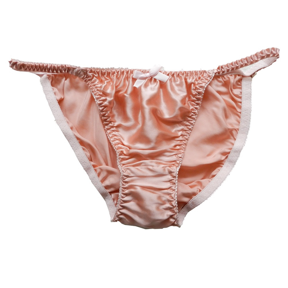 Yavorrs wholesale 20pcs 100% Silk String Bikini Briefs/Panties Size S M L XL XXL