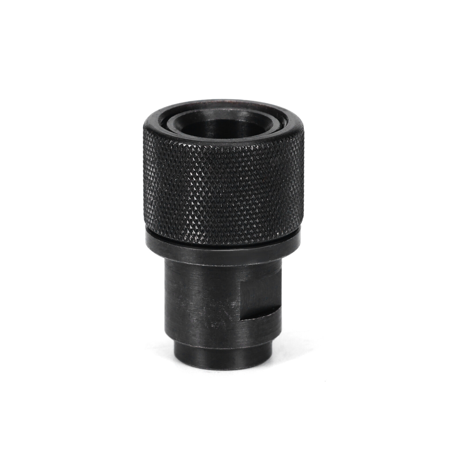 Adapter Female M8x0.75 To 1/2x28 Male For Walther P22 S&W M&P22