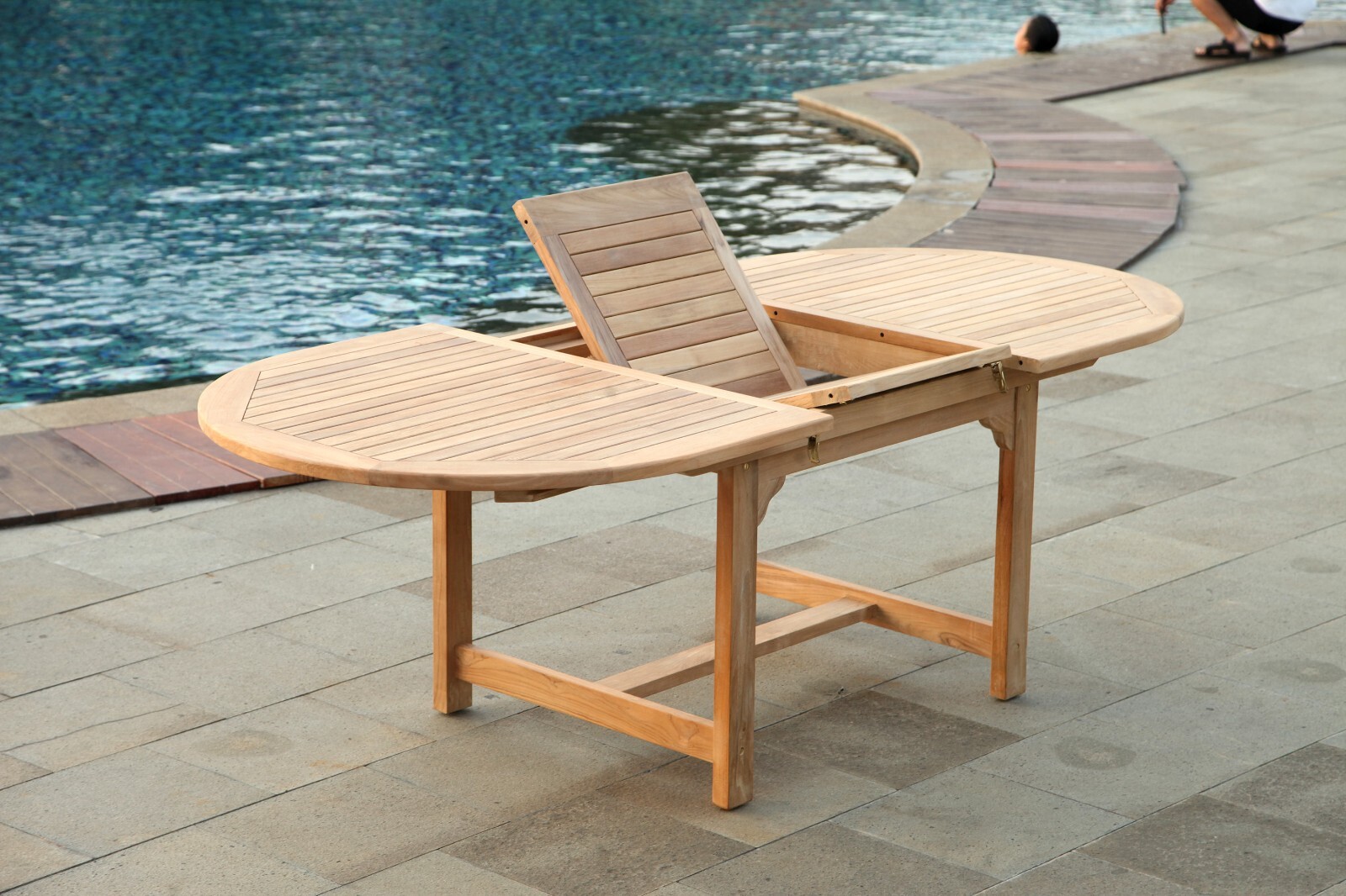 7 Pieces Teak Dining Set-Ship Included.