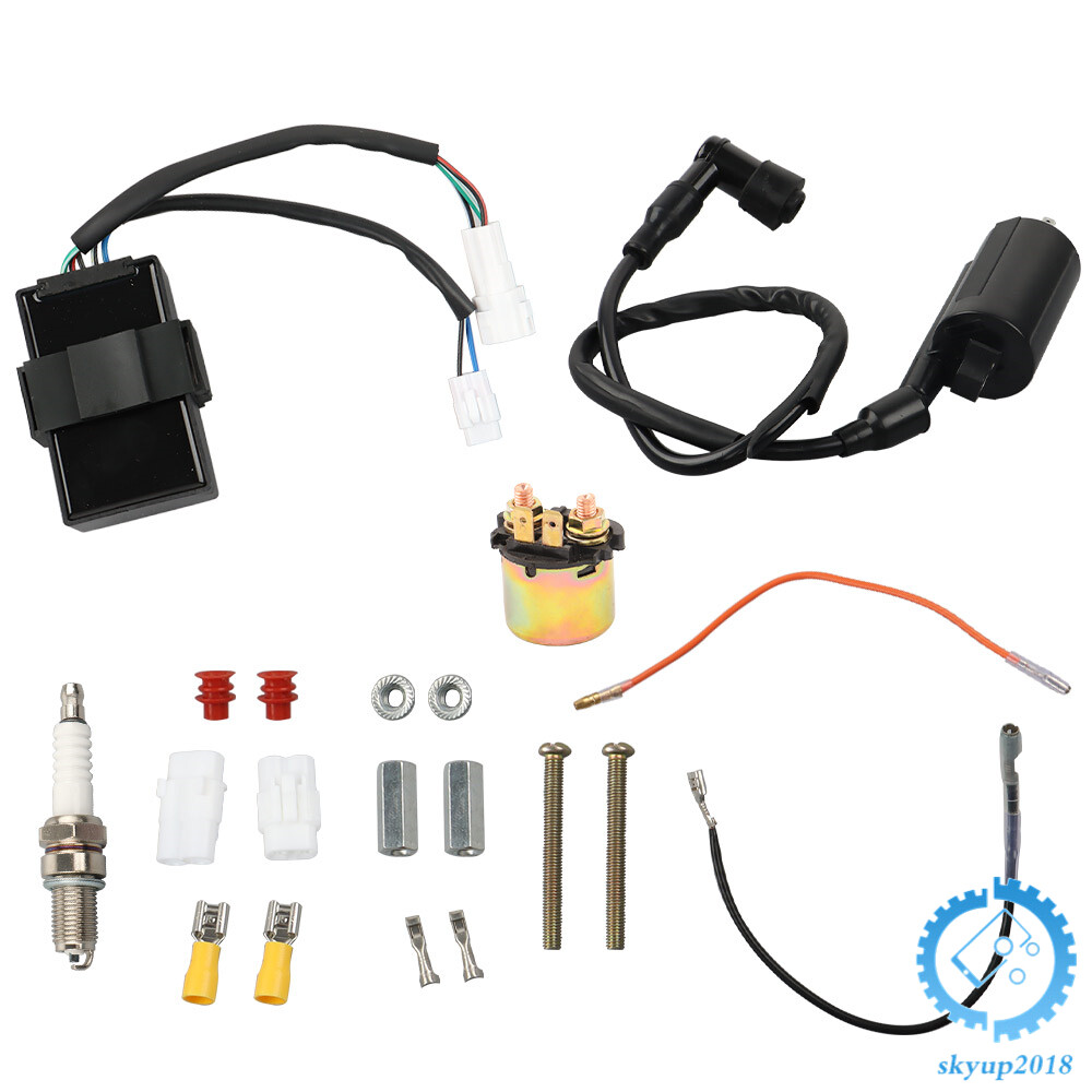 CDI Box Ignition Coil Relay spark plug for Kawasaki Bayou 300 KLF300C 4x4 88-04