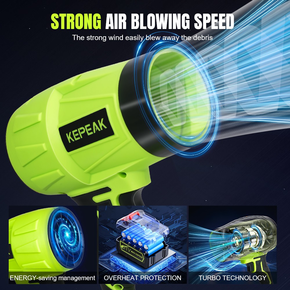 Jet Dry Mini Blower 38000RPM Air Blower Super Fan Turbo Battery Powered Portable