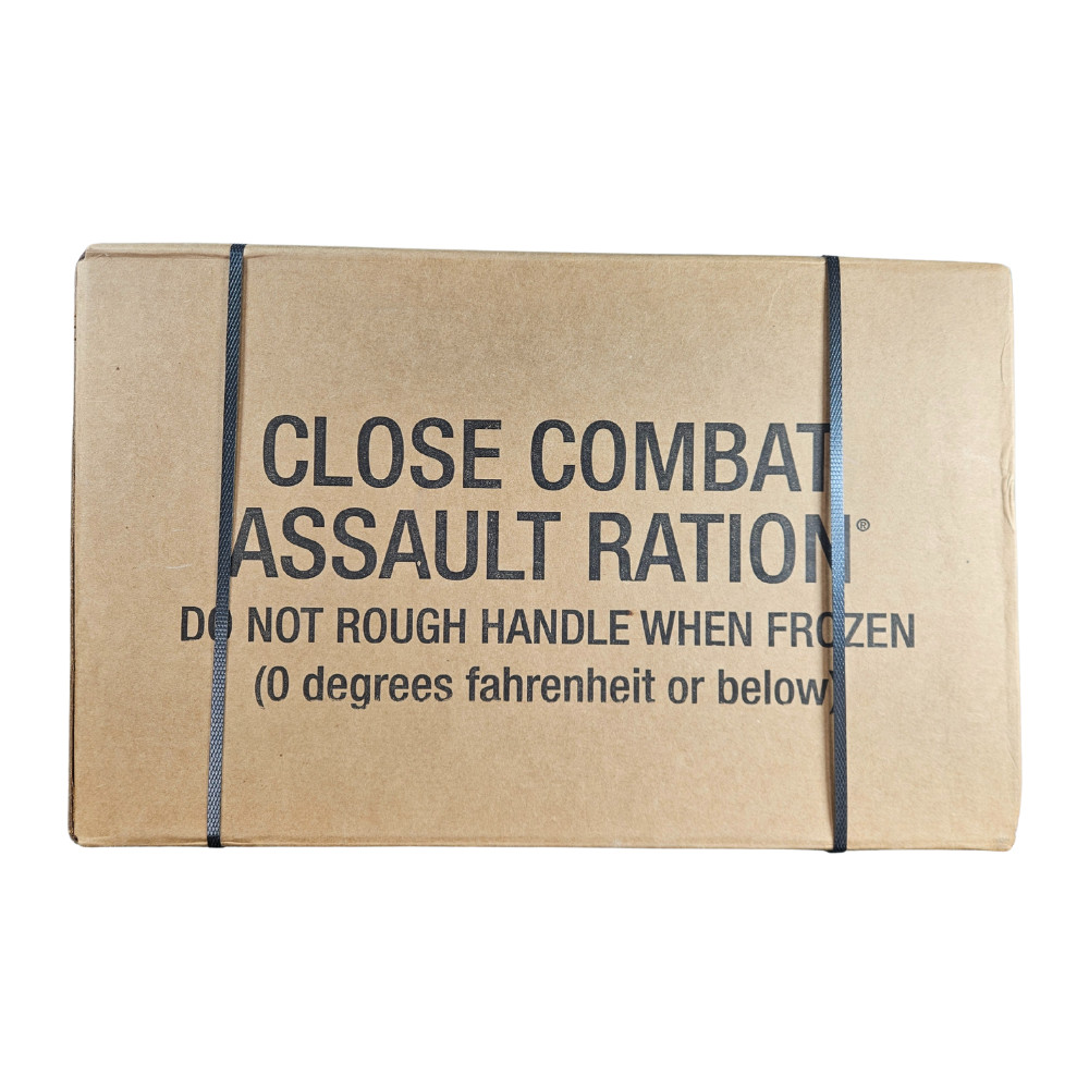 CLOSE COMBAT ASSAULT RATION [CCAR] - 2028 INSPECTION - NEW CASE OF 10 RATIONS