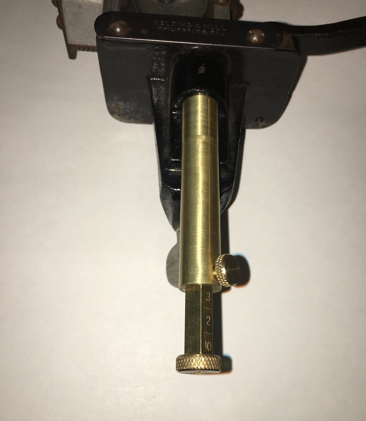 B-M Belding & Mull visible powder measure REPLACEMENT MEASURE TUBE