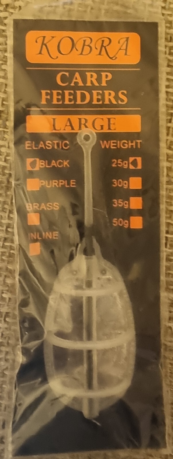 Kobra Elasticated Method Feeders ( Assorted Feeders & Moulds)