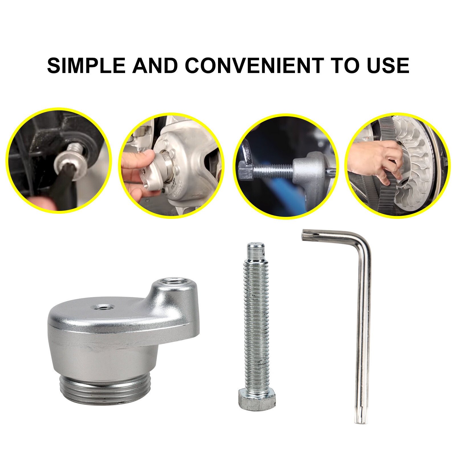 Belt Removing Tool For Can-Am Defender HD10 Pro MAVERICK 2006-21 M36X2.0 Thread