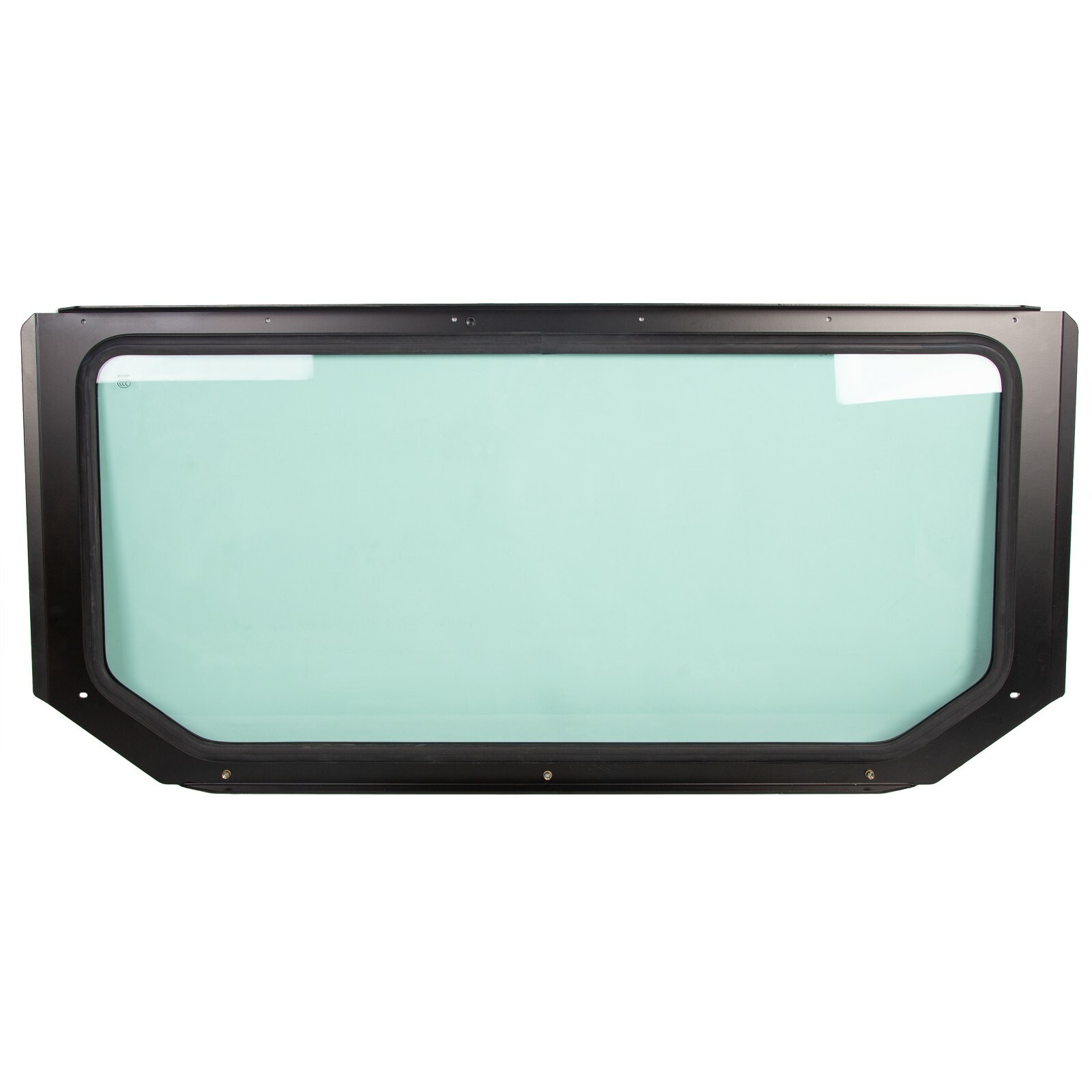 HECASA Glass Windshield Black Full Size For Can Am Maverick X3 UV Protect