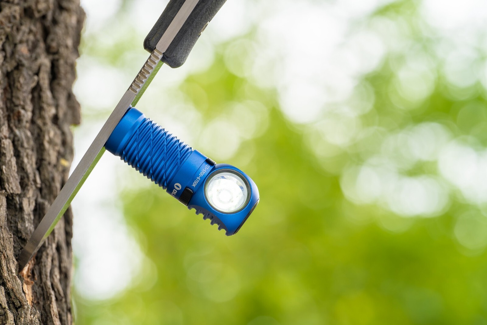 Olight Perun 2 Mini Blue LED Rechargeable Headlamp, 1100 Lumens, Cool White