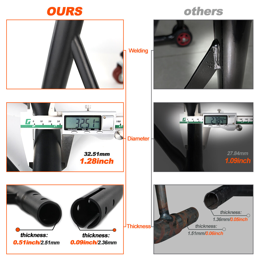 Motorcycle Bike Stand Rear Wheel Lift Adjustable Swingarm Forklift Paddock Stand