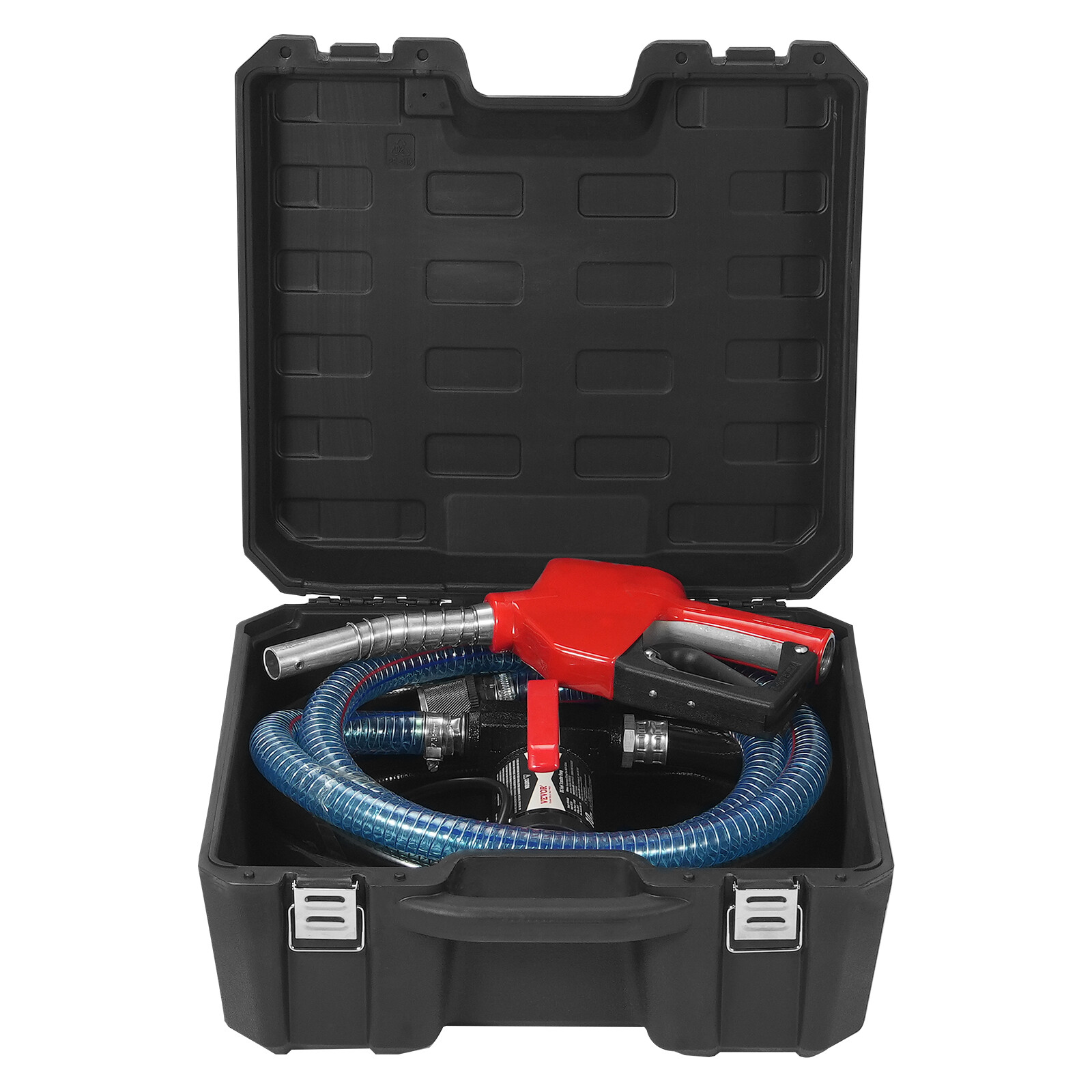 VEVOR Fuel Transfer Pump 12V 10 GPM 1/4 HP Diesel Pump with Auto Fuel Nozzle