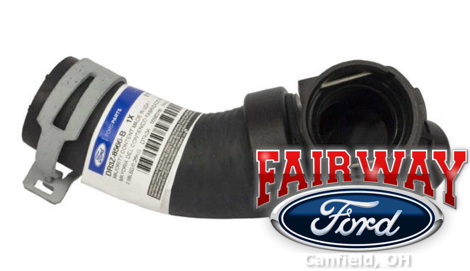 11 thru 23 F-150 OEM Ford 5.0L Thermostat Housing T Connector Hose DR3Z-8566-B