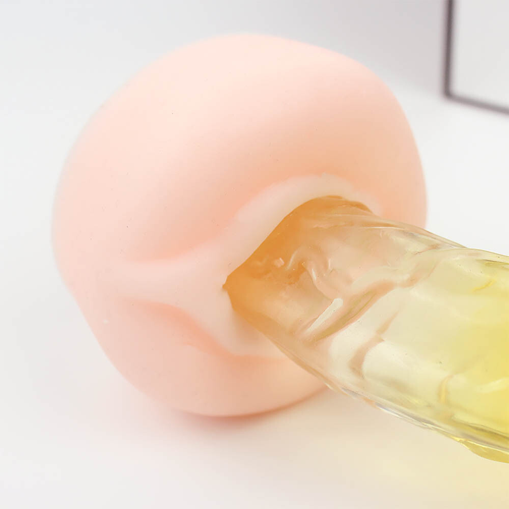 Realistic Silicone Soft Sleeve Insert for Penis Pump Enlagement Vacuum Pump Ring