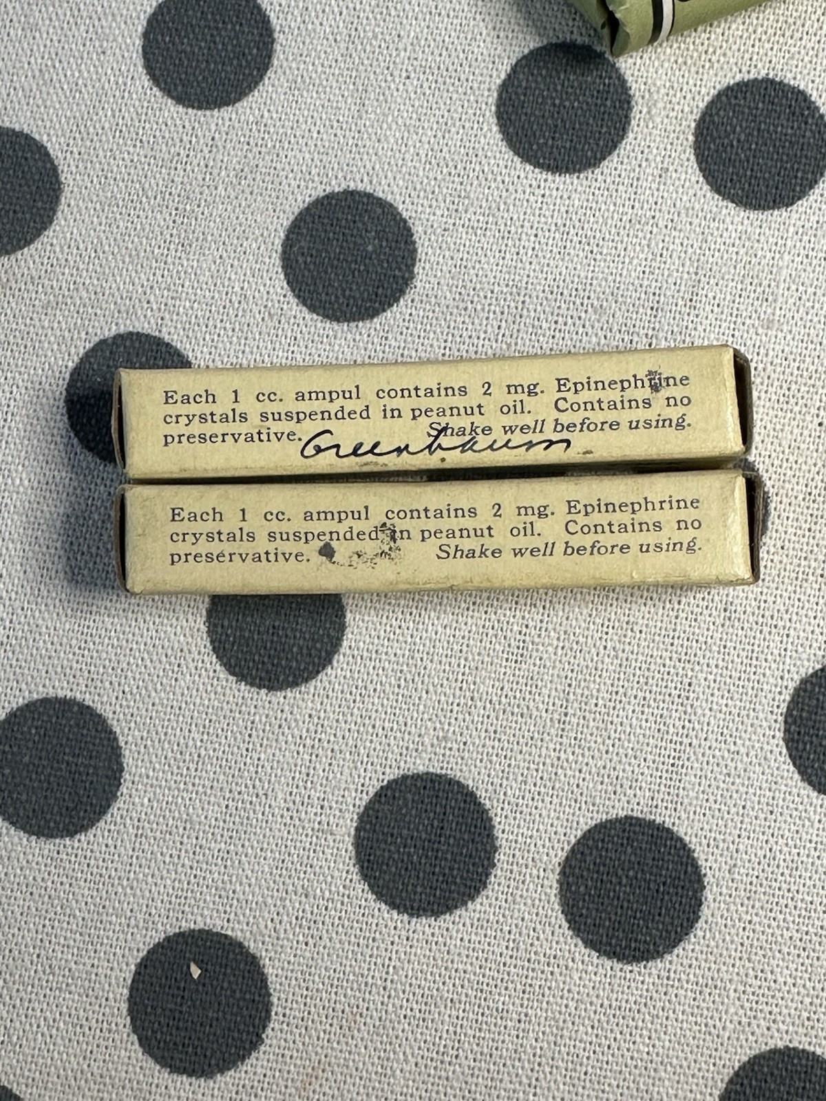 Lot of 12 Vintage Apothecary Ampoules Glass W/ Box Medicinal Collectibles Rare