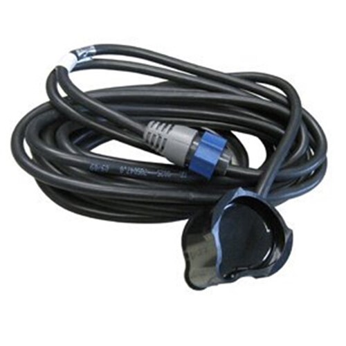 Lowrance Transducer, 83/200 kHz, In-Hull, 9 Pin