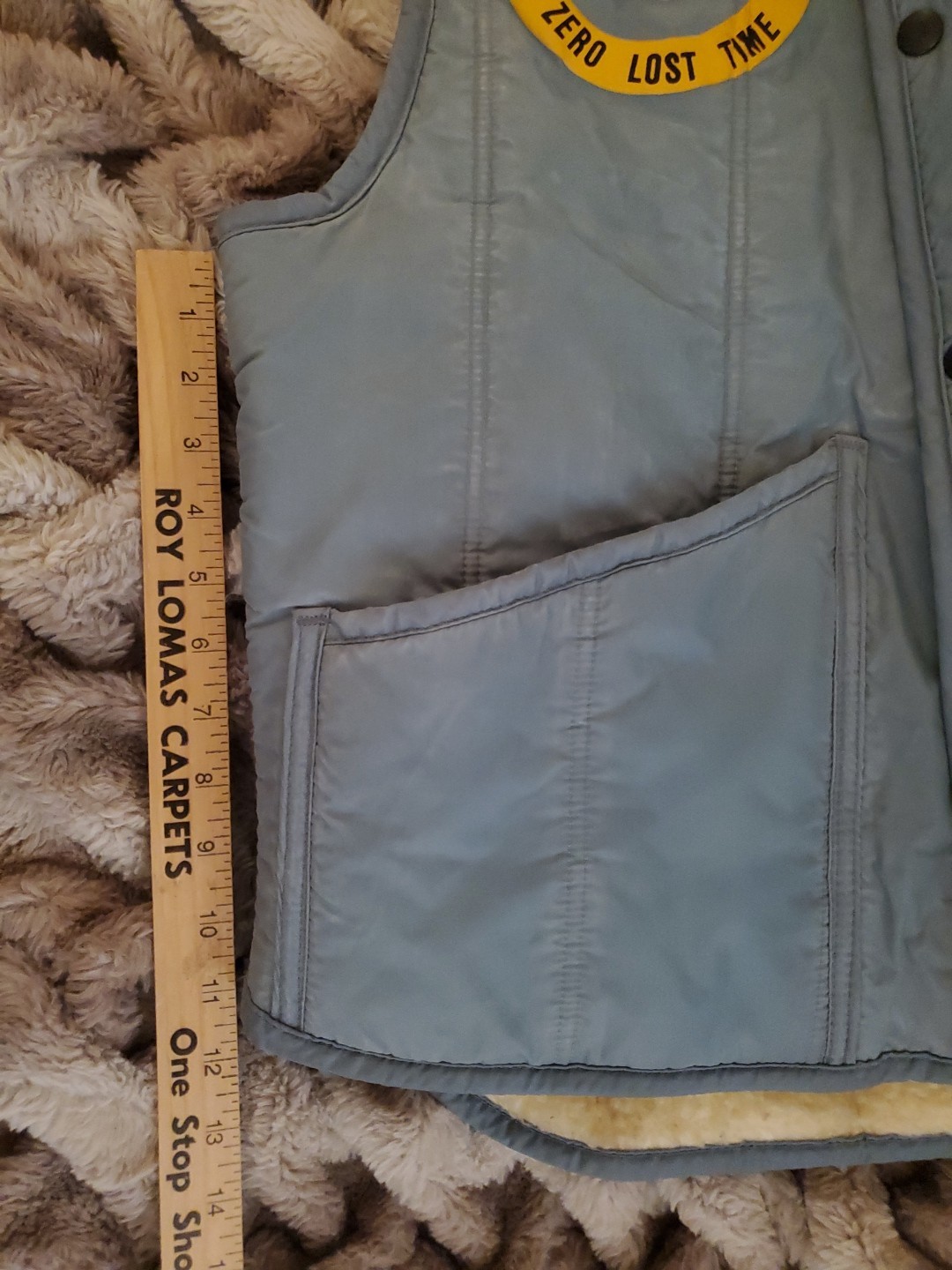 Vintage PECO Philadelphia Electric Company Maintenance Division Work Vest 85