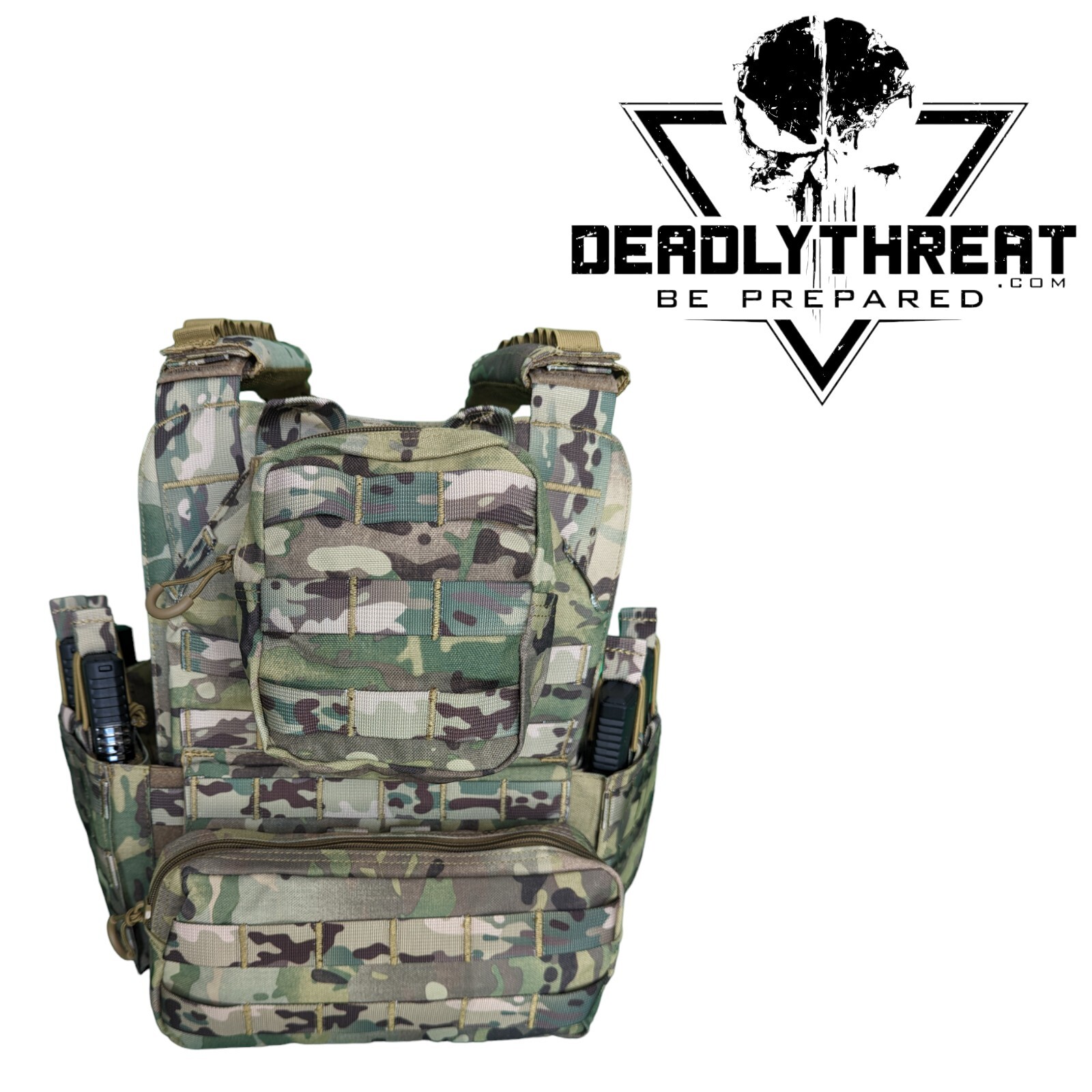 Urban Assault Camo 7 Tactical Vest Plate Carrier