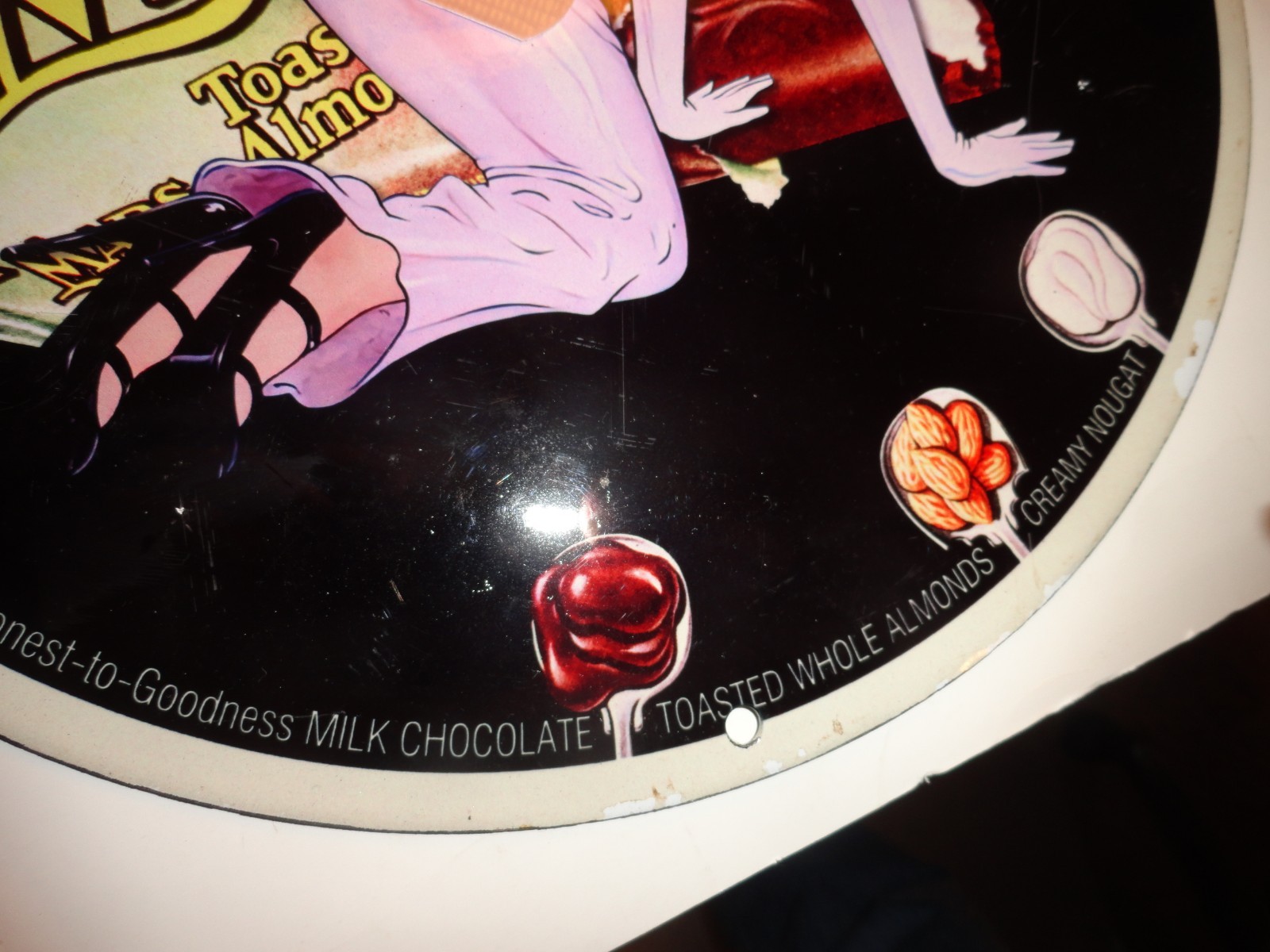 Vintage "Mars Bar" Porcelain Advertising Sign