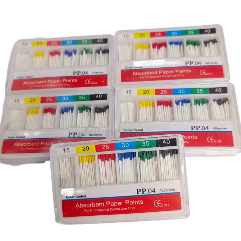 Endo Absorbent Paper Points Taper .04 #15-40#