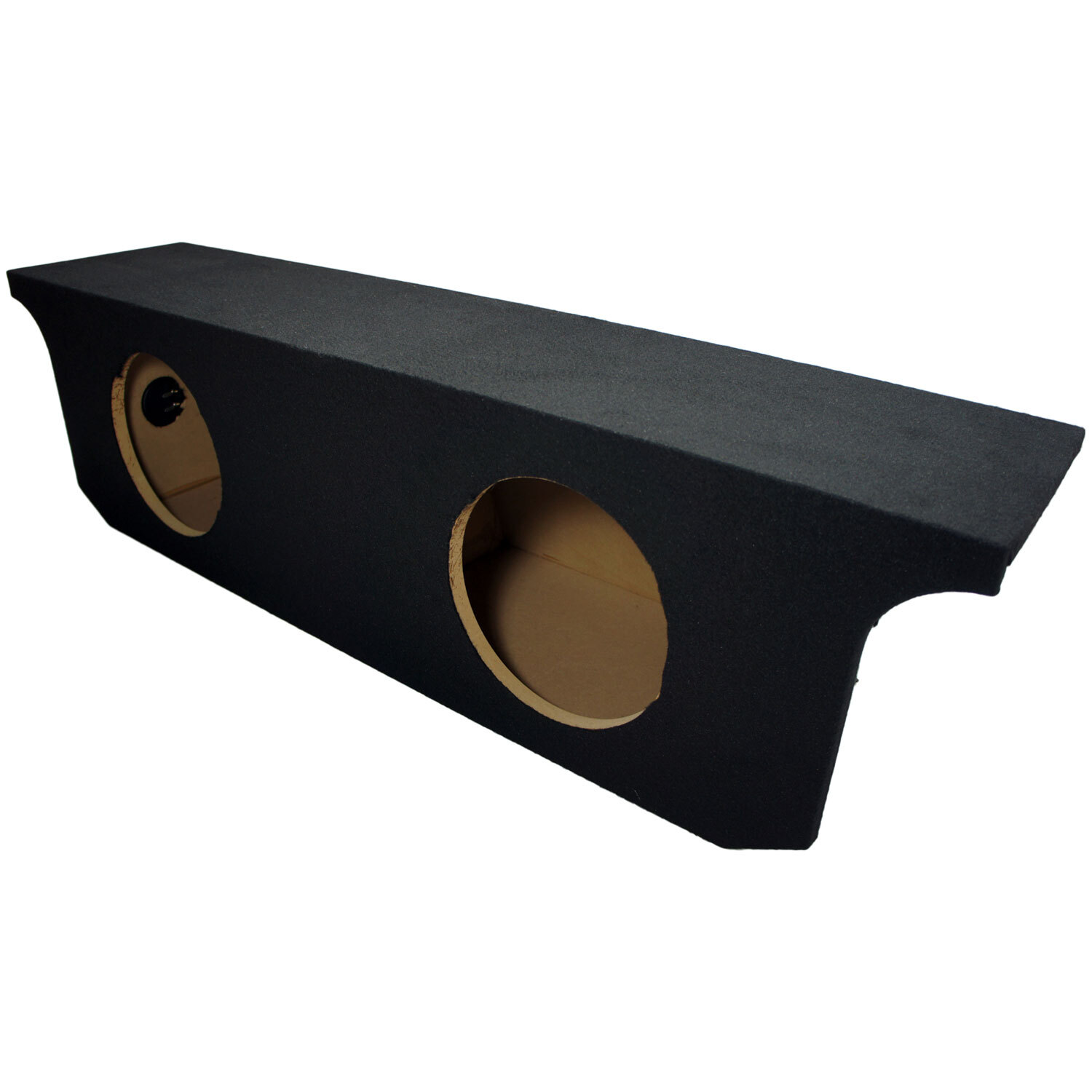 2007-2015 Jeep Wrangler Unlimited Dual 10 Custom Fit Subwoofer Enclosure Sub Box