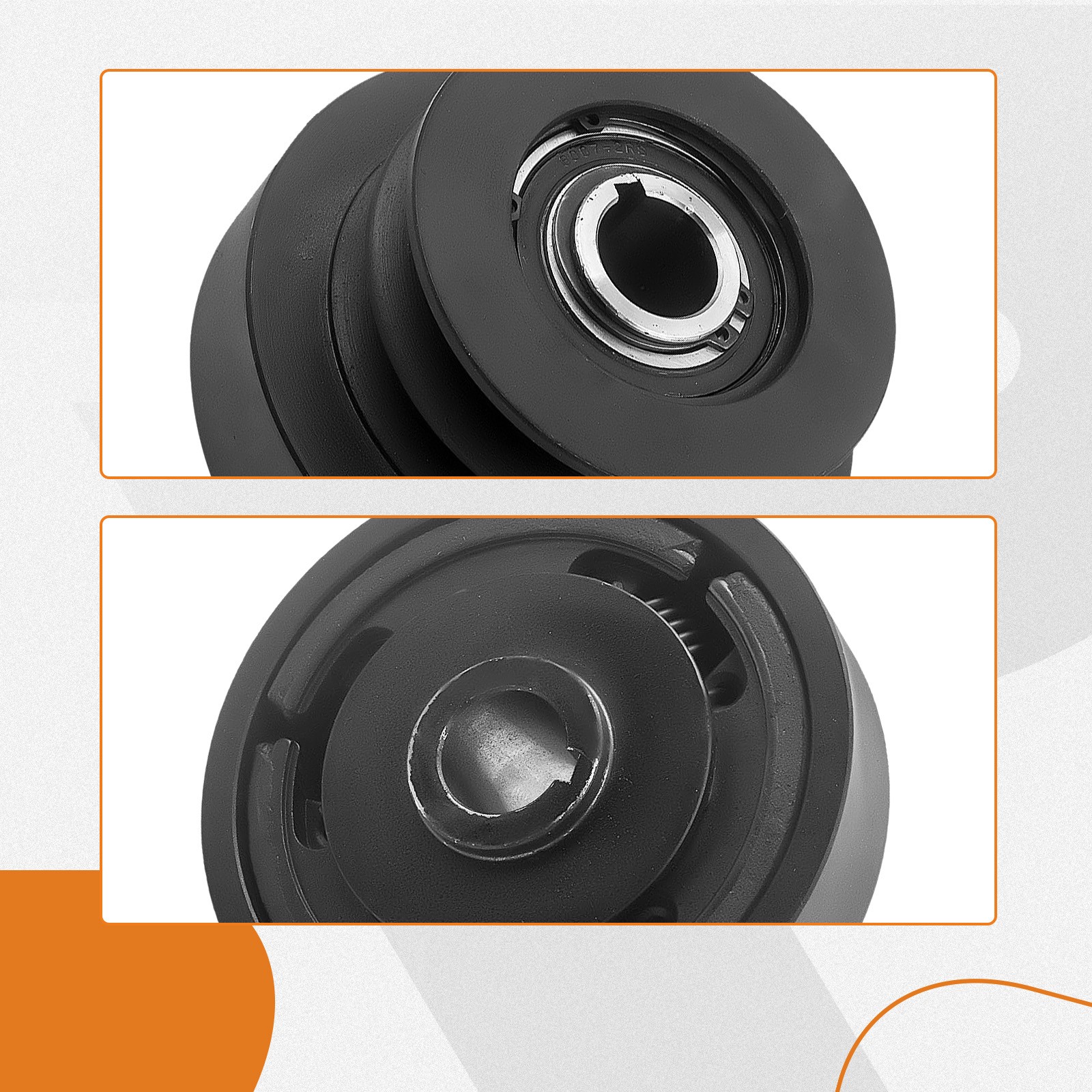 Heavy Duty 1" Bore Pulley Centrifugal Clutch Fits for 8HP-16HP Engine 2B Belts