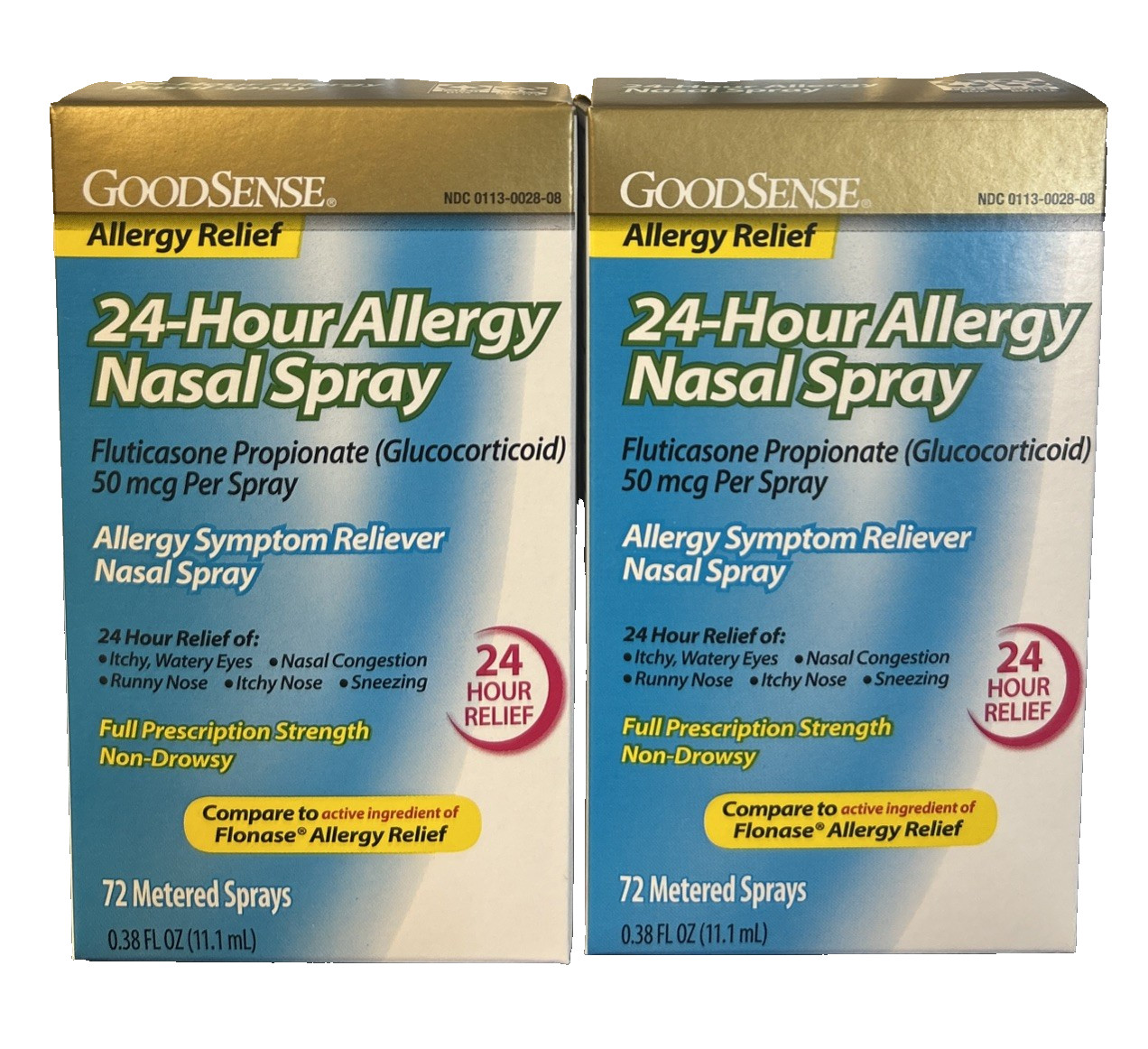 Fluticasone Propionate Allergy Nasal Spray 144 Sprays Compare Flonase Exp 2/2027