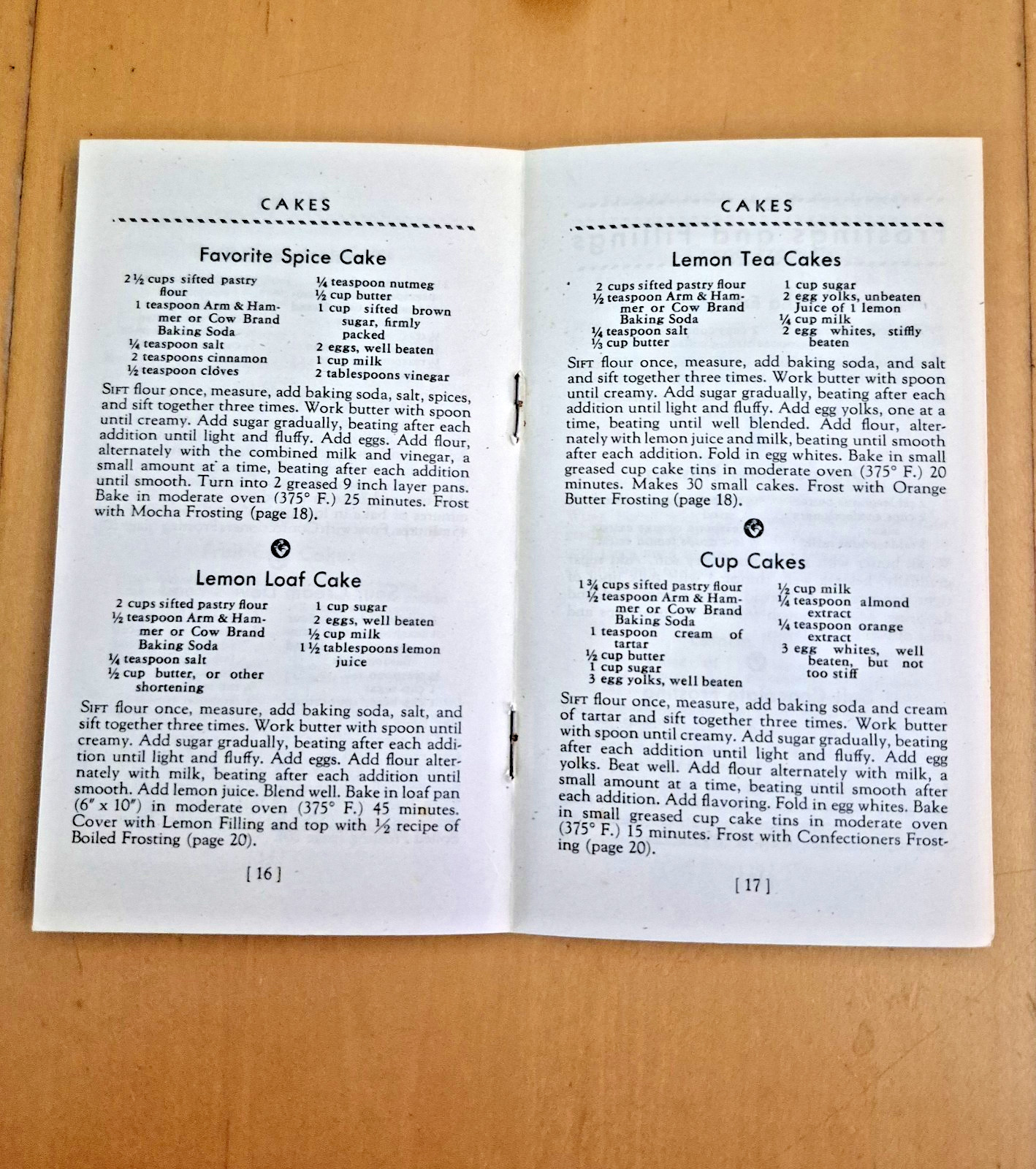 Vintage 1935 GOOD THINGS TO EAT Arm & Hammer Baking Soda Booklet 113th Edition