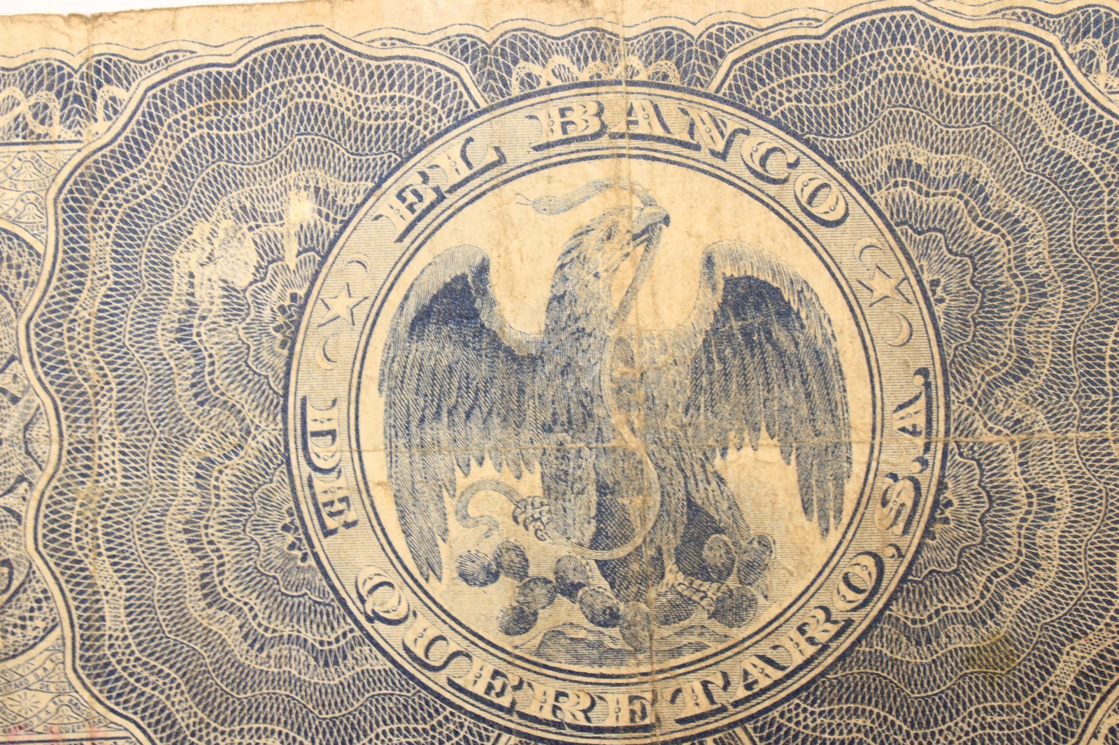 Mexico/Queretaro 1 Peso 15.4.1914 Series VH 2 Circulated Banknote, Fine #0388