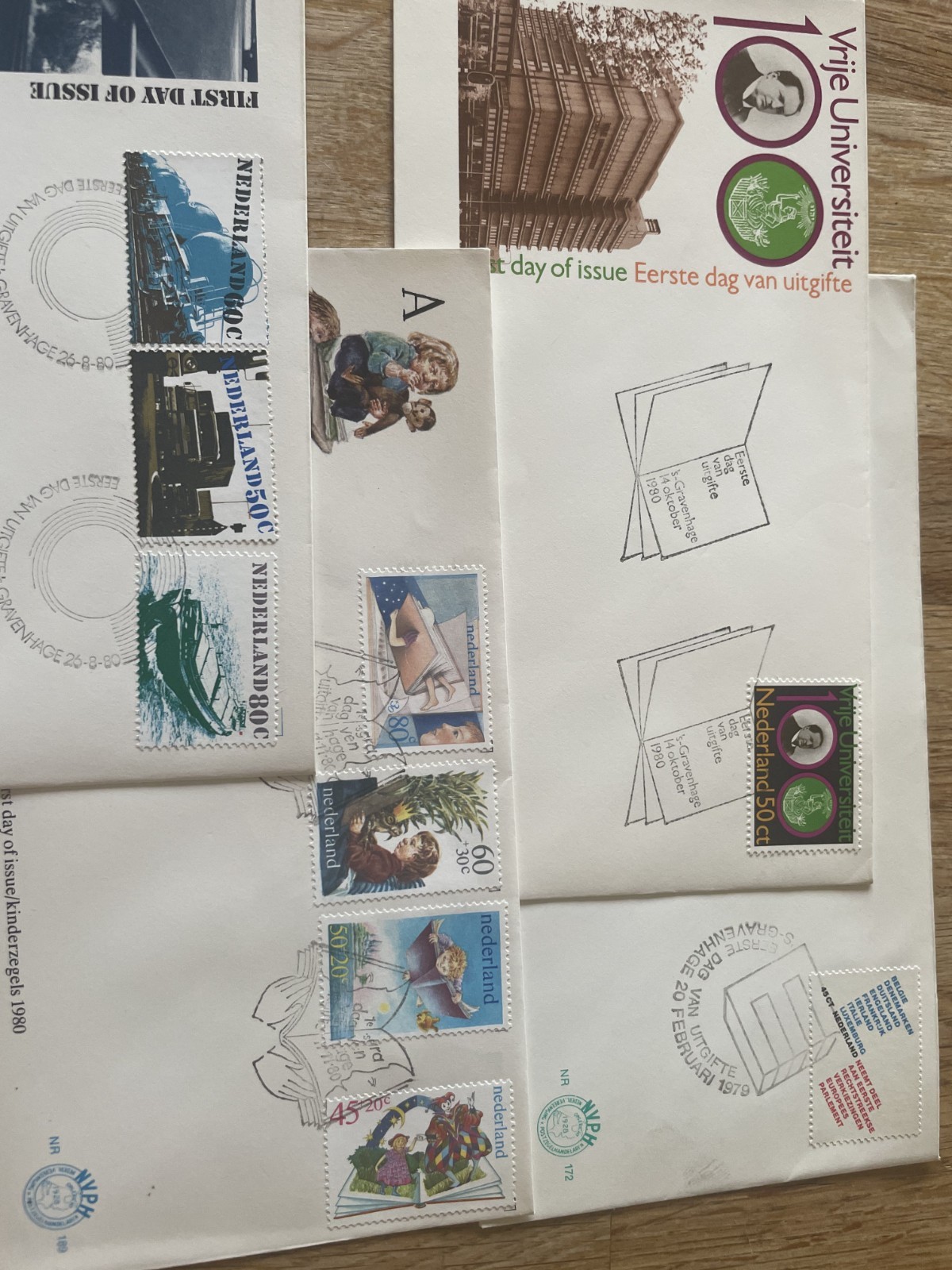 Netherlands 40 different FDC covers E160-199 from 1970's period very tidy