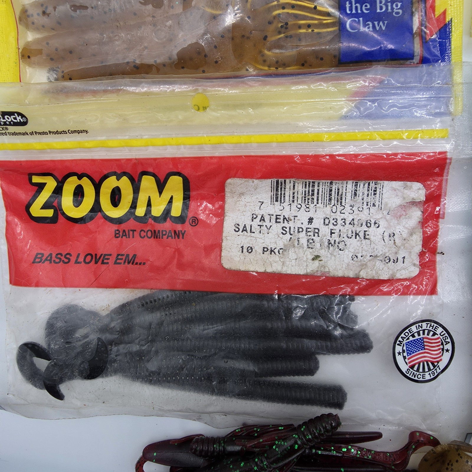 Large Fishing Lure Lot 50 pcs Mixed Brand Soft Plastic Baits