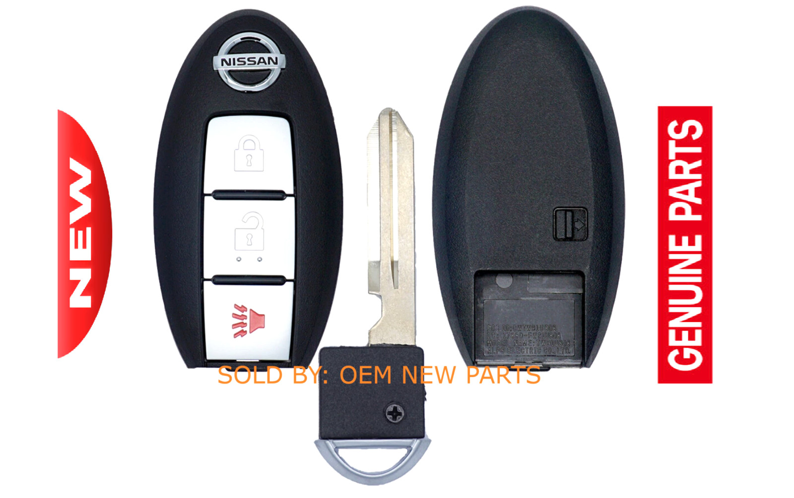 OEM NISSAN JUKE CUBE QUEST SMART KEY PROXIMITY REMOTE FOB TRANSMITTER CWTWB1U808