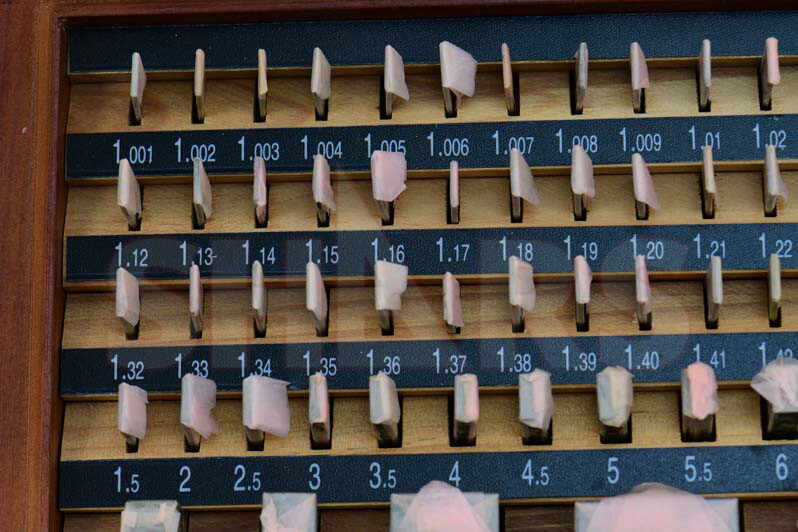 SHARS 87 PCS Metric Gage Blocks Set DIN861 Grade 2 Certificate NEW M}