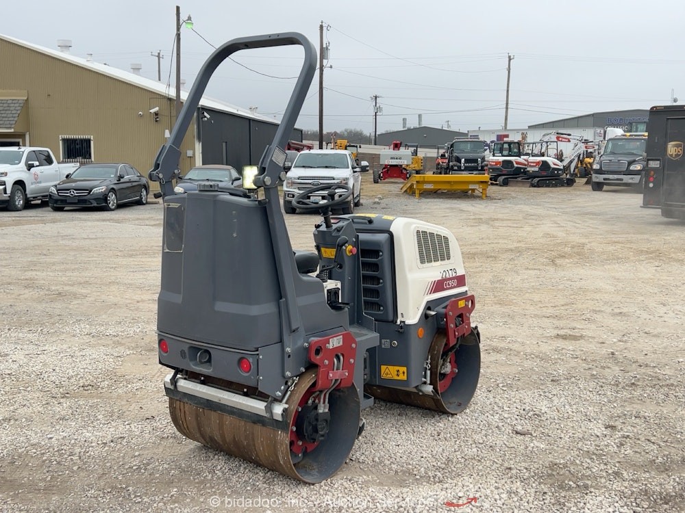 2023 Dynapac CC950 35" Double Drum Vibratory Ride On Roller Compactor bidadoo