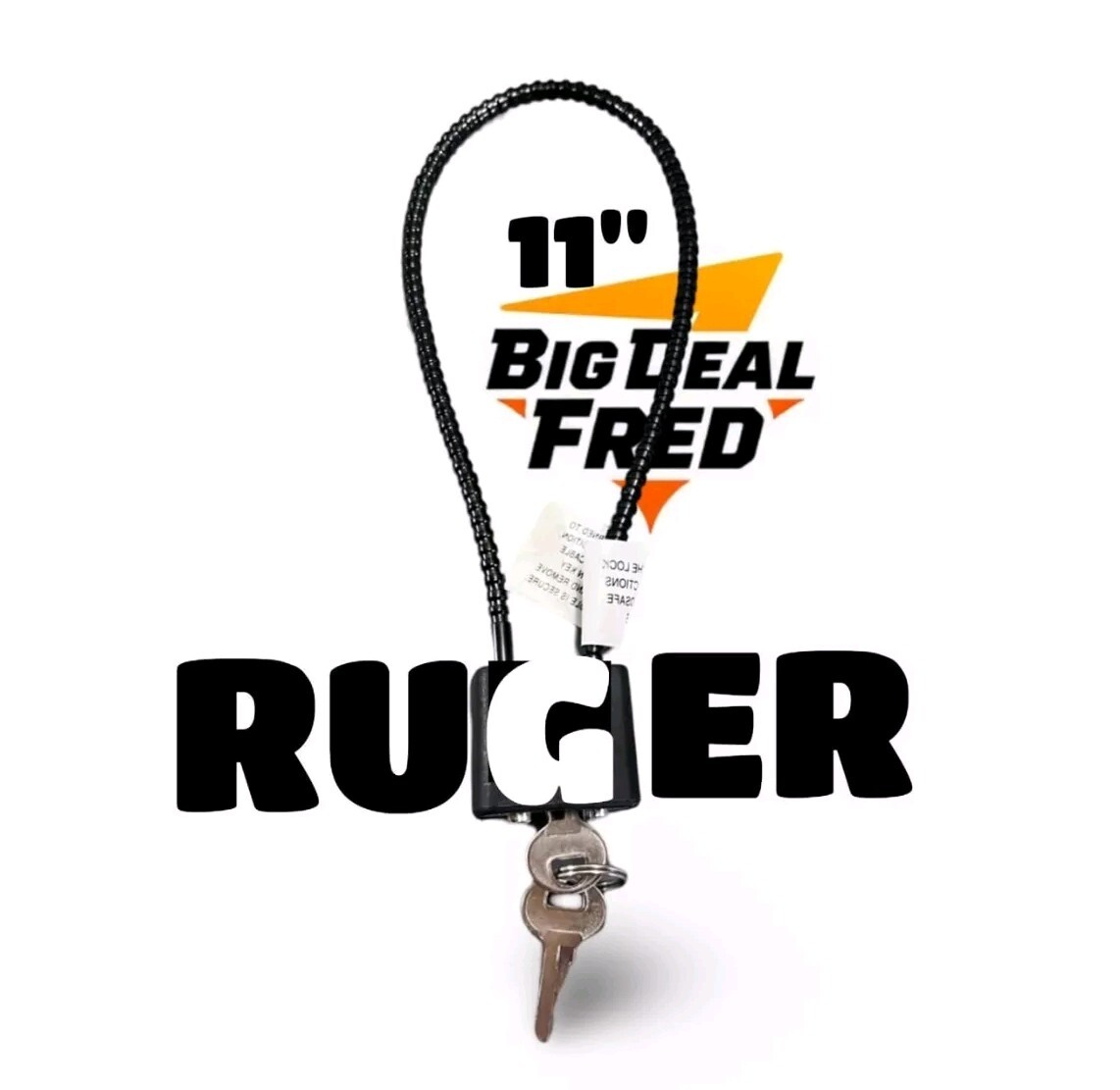 GUN LOCK Regal Firearm Cable Lock 2 Pack R11SC3 Rifle Shotgun Revolver New