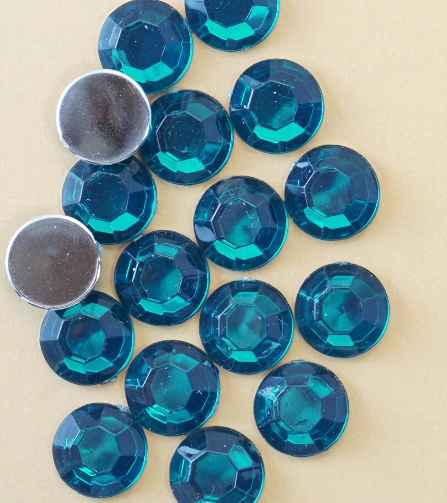 New color Acrylic Rhinestone(#48) Size ss48 & Gold/Silver rim U.S. stock USA.