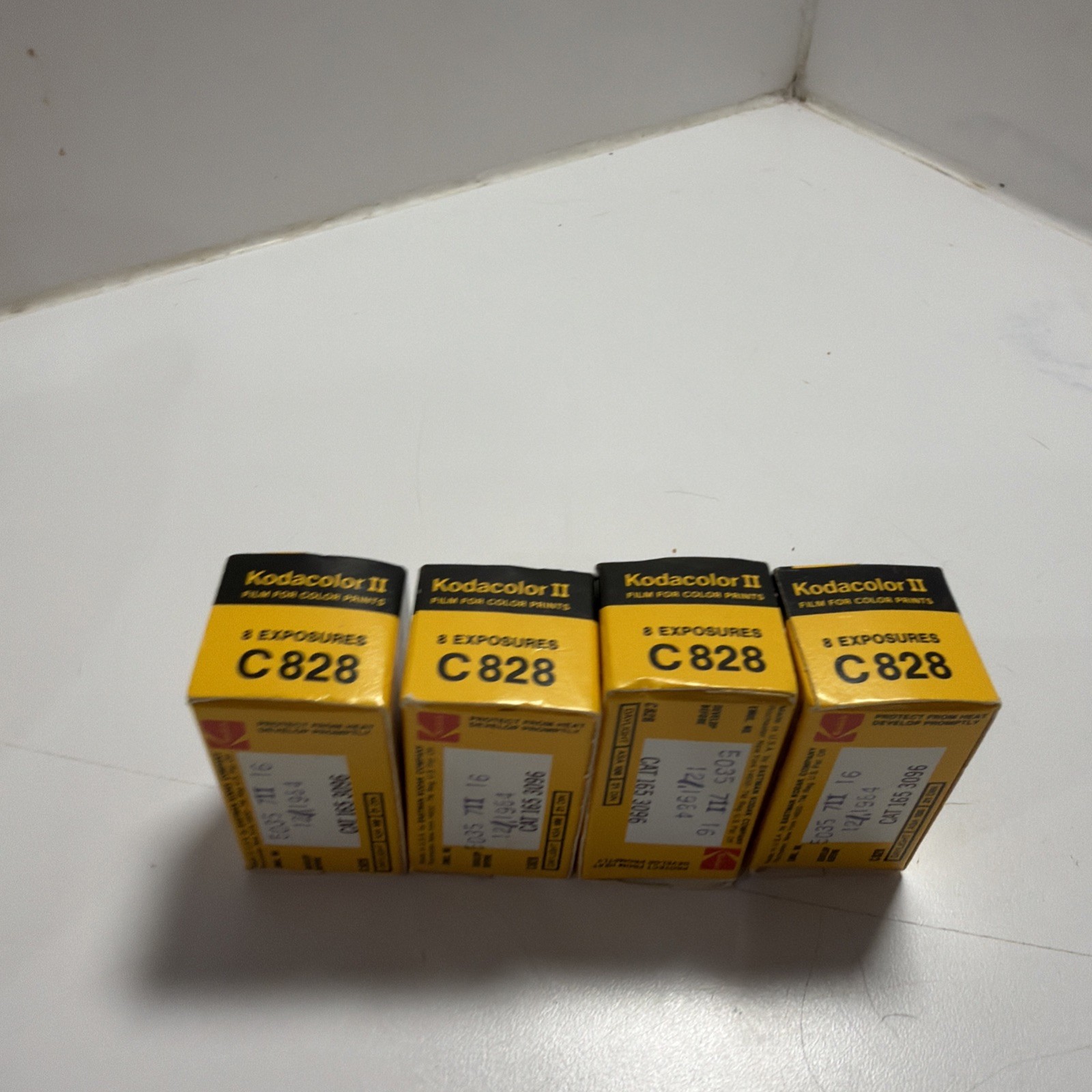 NEW 4 X Kodak Kodacolor II C 828 Color Negative Film SEALED NOS EXP 1980's
