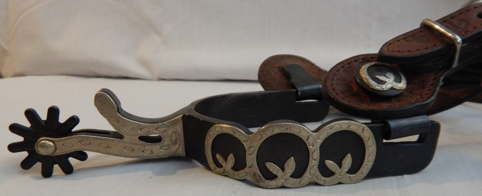 Diamond back Rattler Western Cowboy Spurs - 83