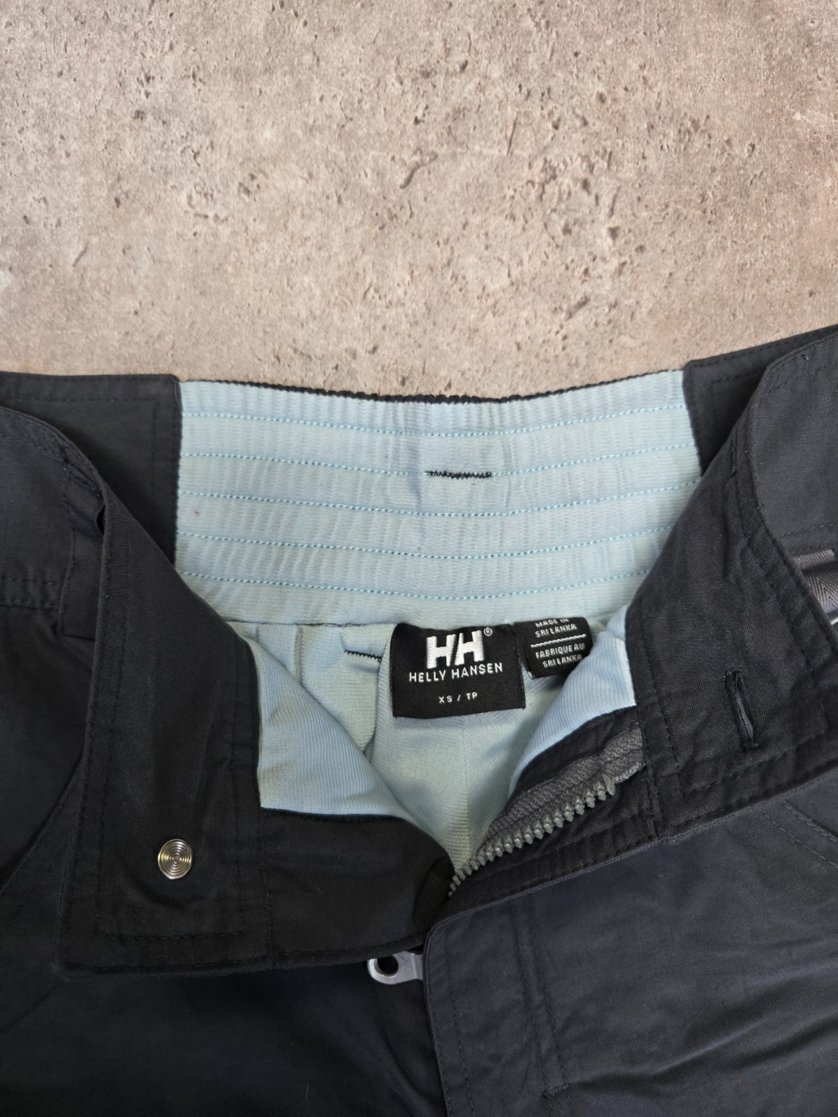 Helly Hansen Snow Pants XS w/ Zip Pockets (Gray)