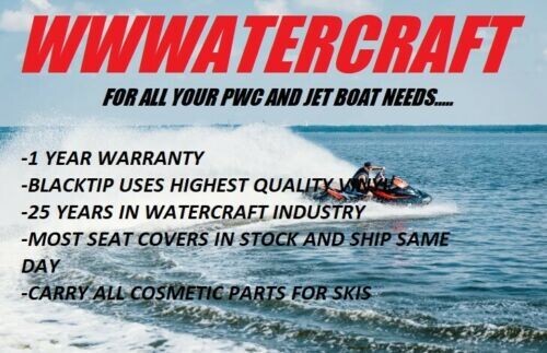 Yamaha VX Cruiser White Limited and Black New Blacktip Seat Cover 2015-2020