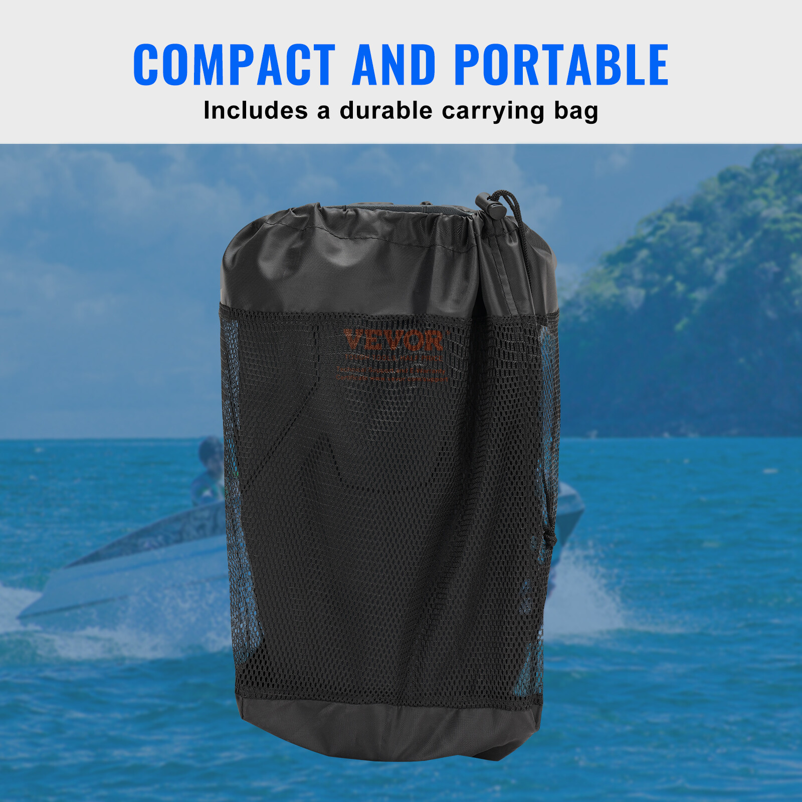 2 Pack Upgraded Boat Fenders Durable EVA Boat Bumpers Buoys Fender for Docking