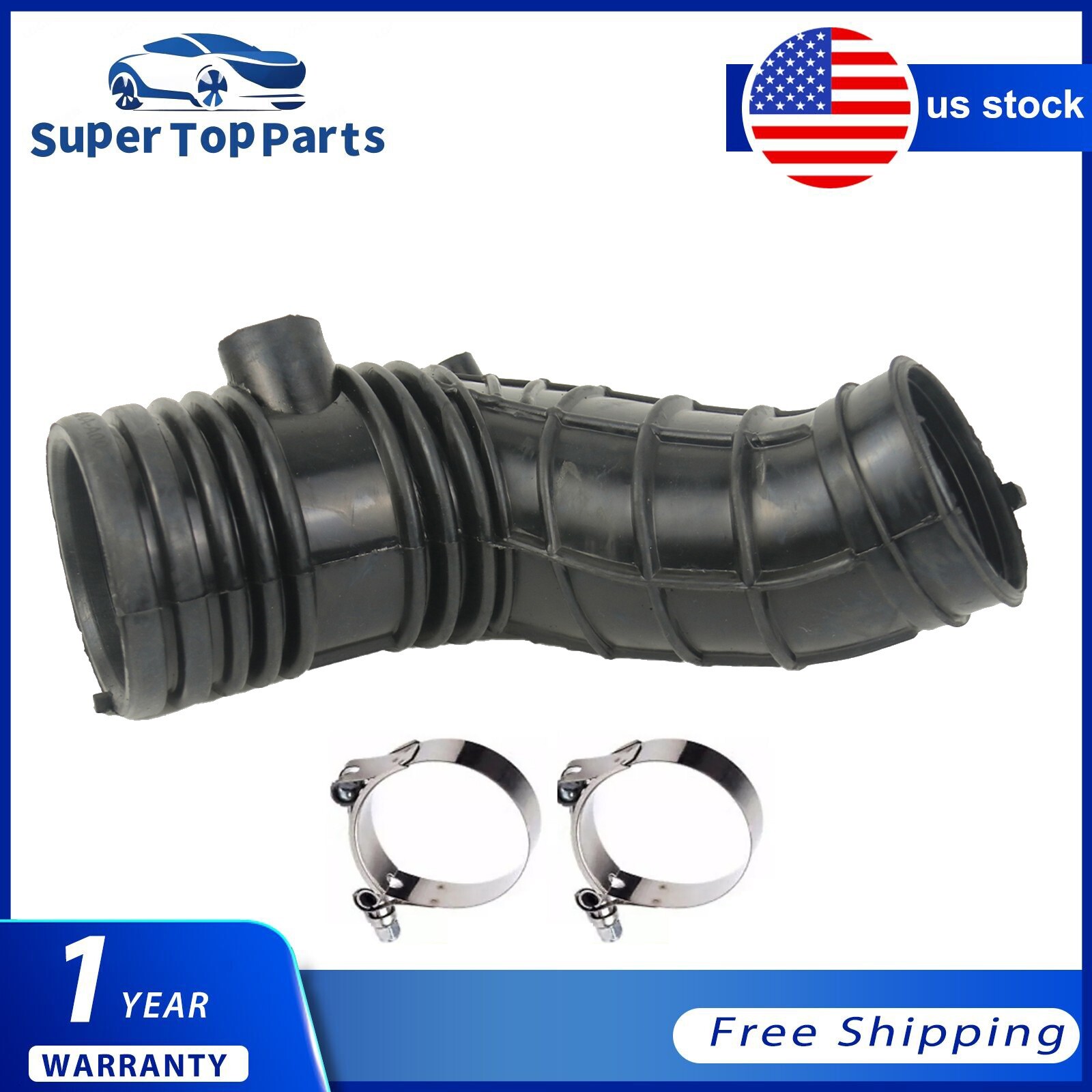 696-739 Air Intake Tube Cleaner Hose for Honda Accord L4 2.4L 17228-RAA-A00