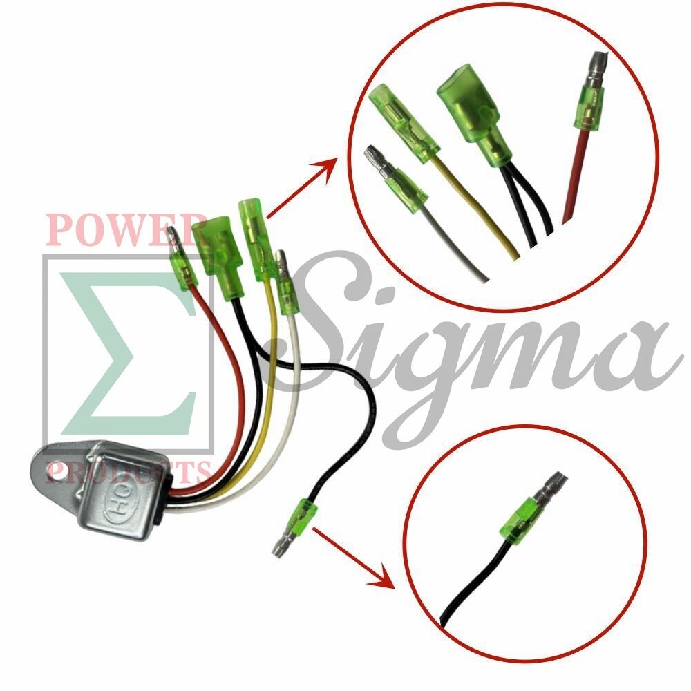 4-Wire Low Oil Alert Sensor For Predator 9500Watt Inverter Generator 57080 59188