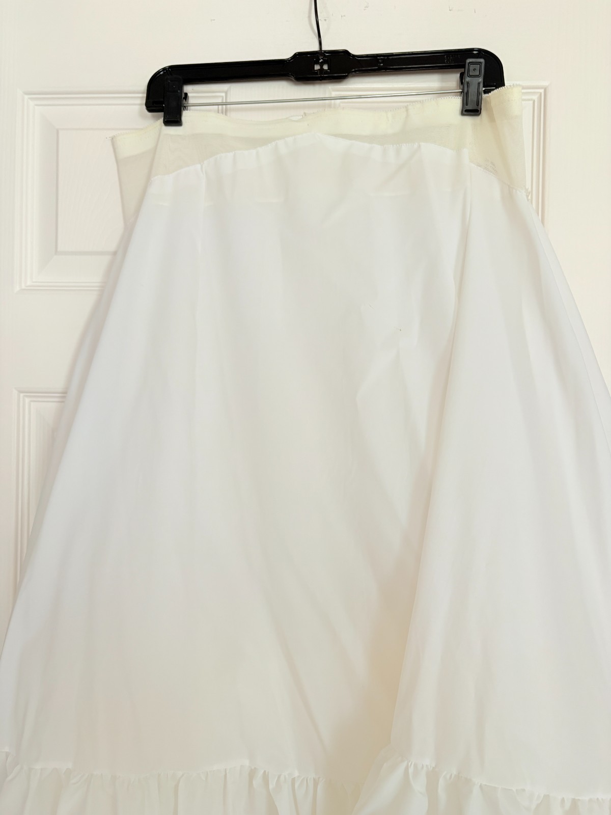 MERRY MODEL ~ Wedding Dress Petticoat Slip White Full ~ Large, 34" waist