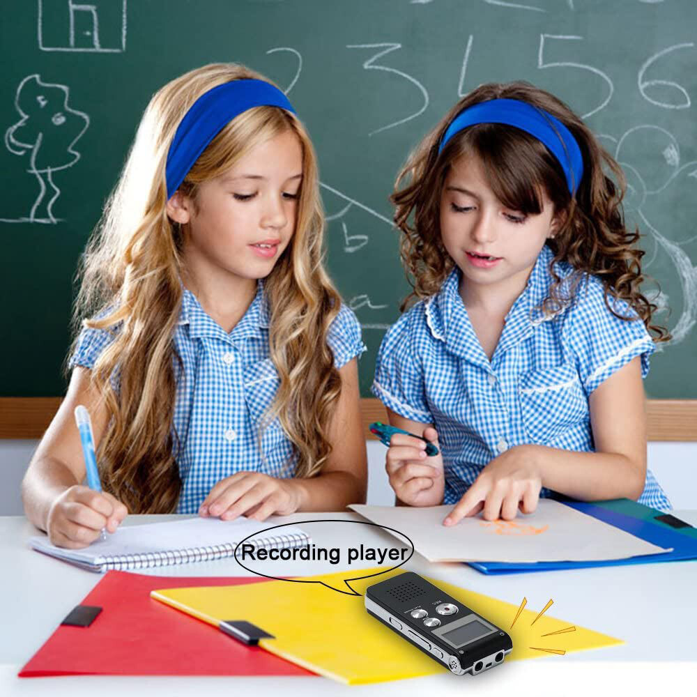 32GB Grabadora Espia De Voz Audio Digital Microfono Grabacion Grabador De Audio