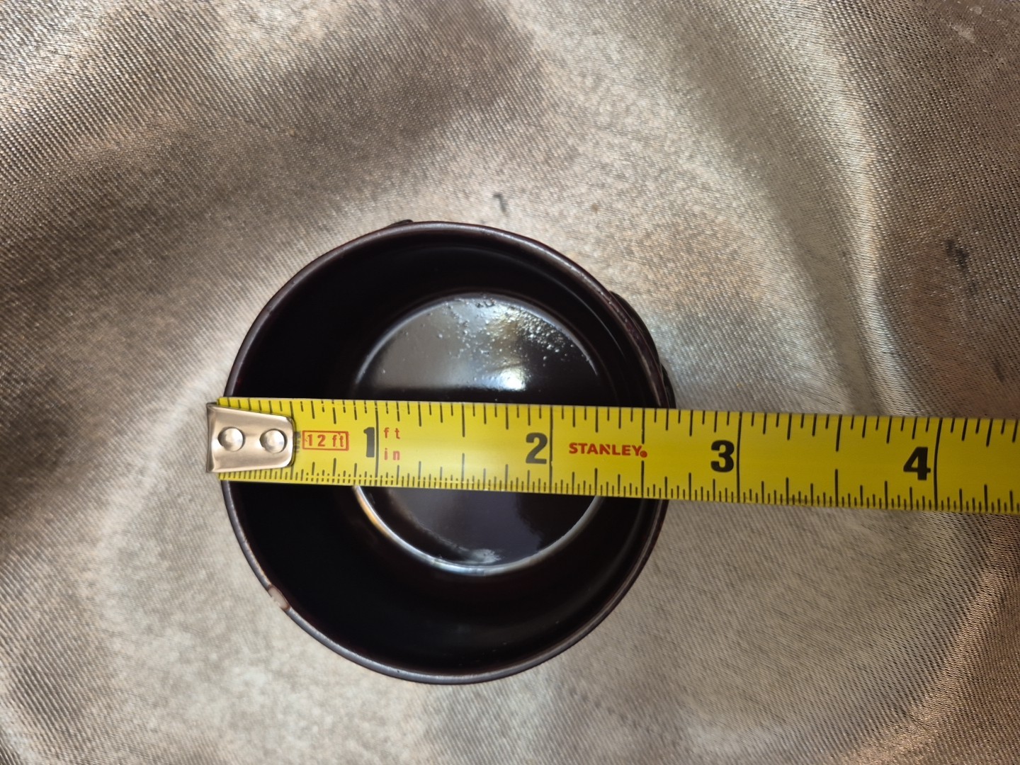 BLACK BOMA Canada Northwest Coast Whales Round Lidded Box CHIPPED