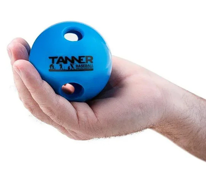 Tanner Soft Rubber Limited Flight Airflow Training Baseballs (1 Dozen)