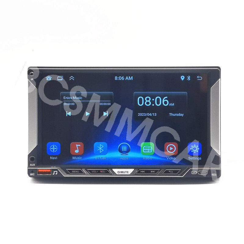 Touch Screen Car MP5 Player Bluetooth Stereo Radio GPS For CarPlay Android Auto